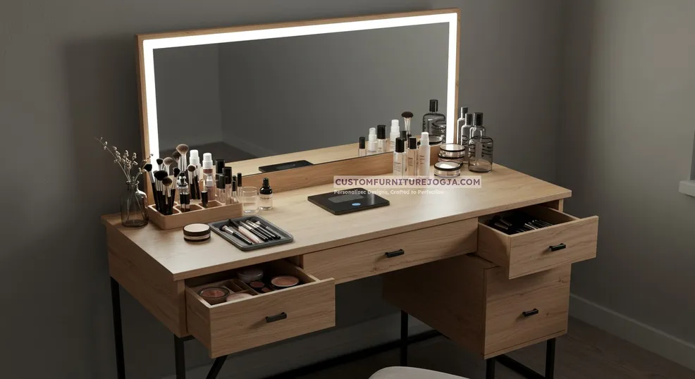 Jasa Pembuatan Meja Rias Jogja